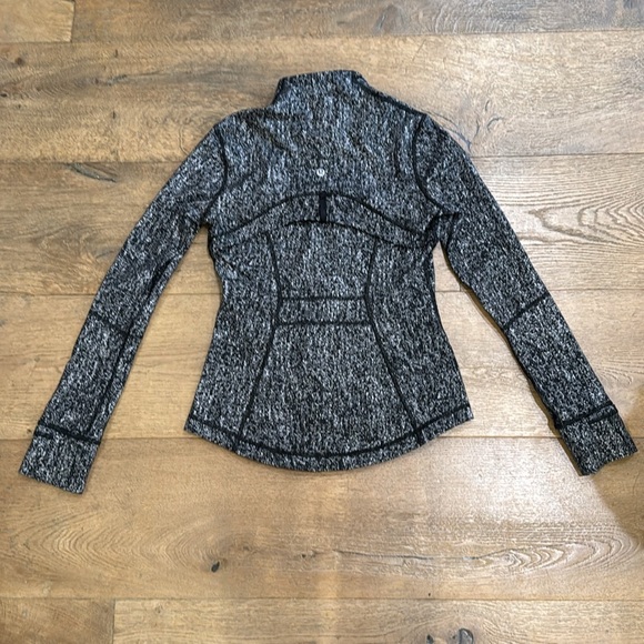 Lululemon Define Jacket, Size 4, Black & White Speckled - Picture 3 of 4